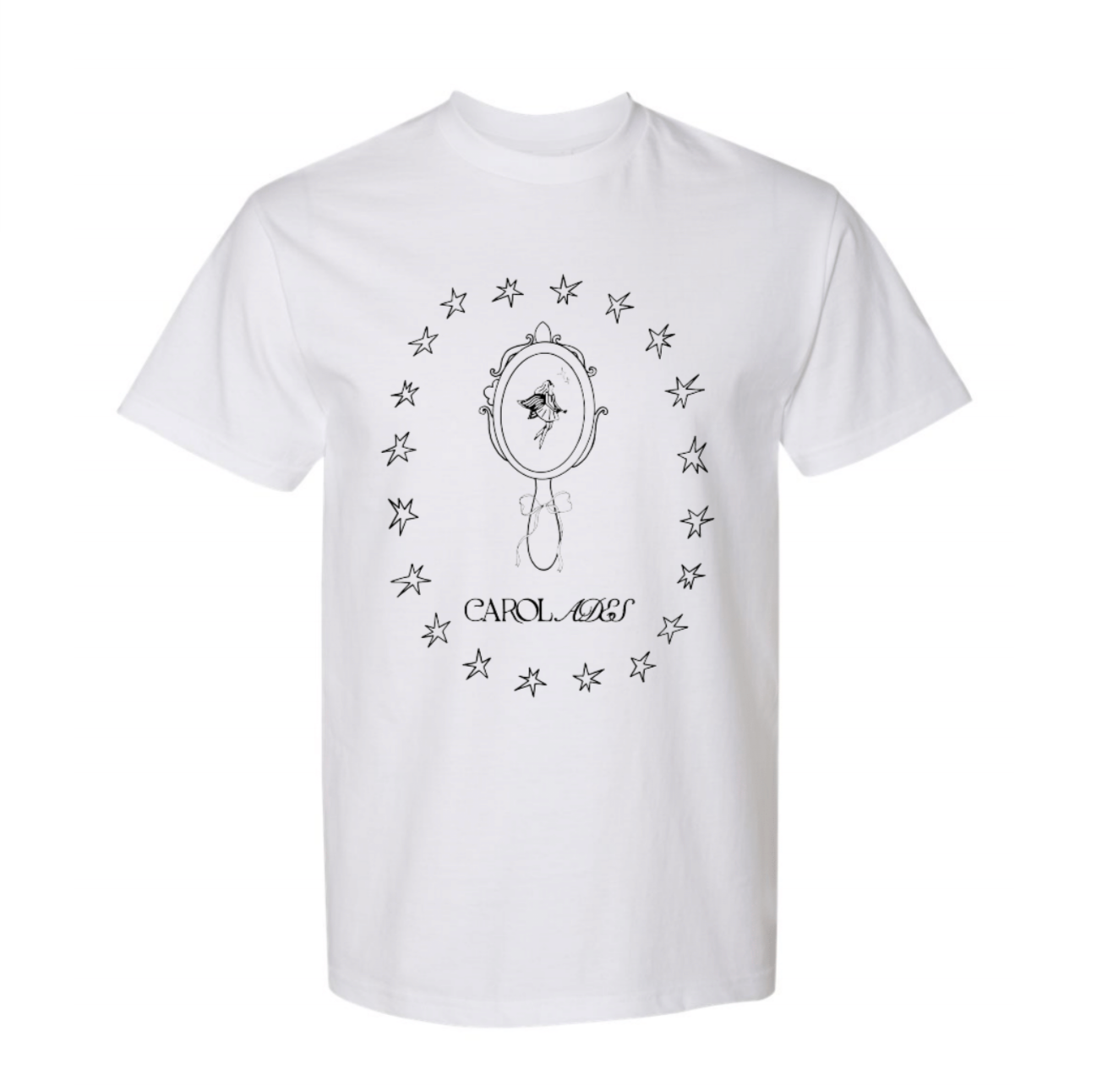 Carol Ades Logo Fairy Mirror T-Shirt